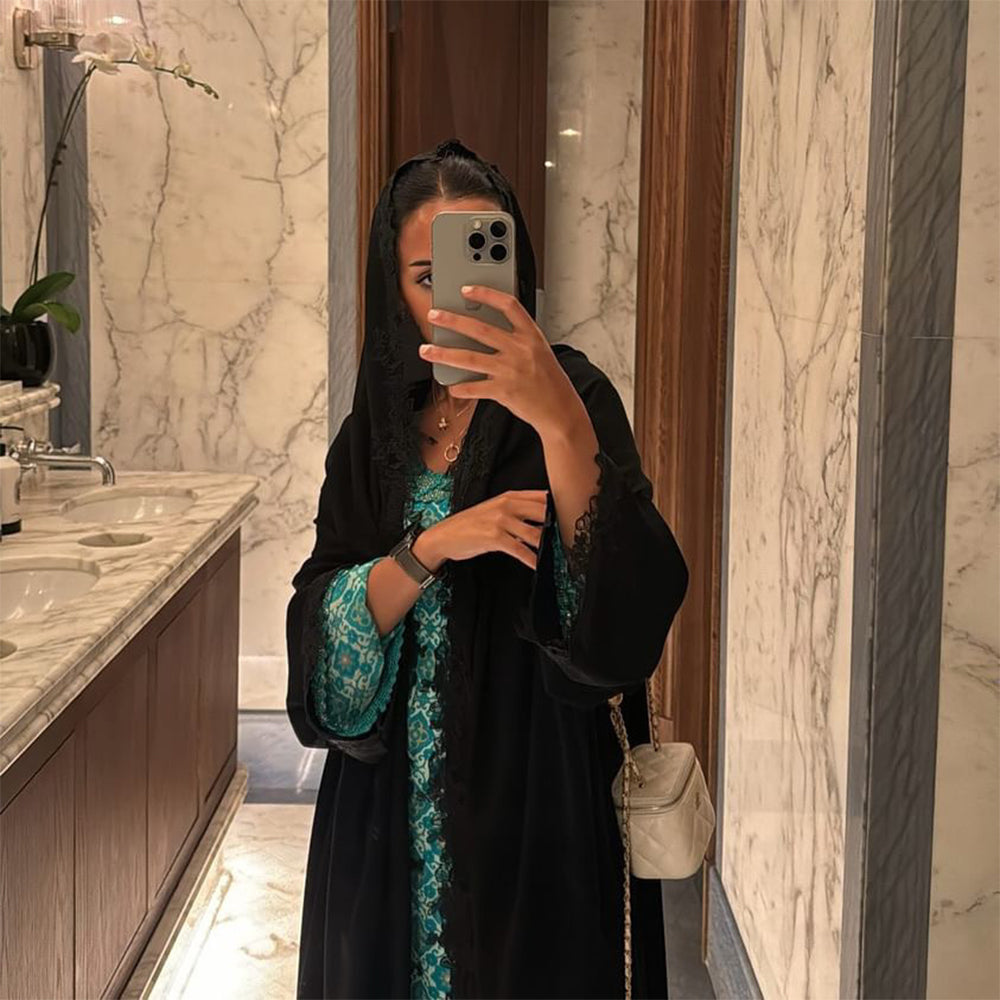 black swan abaya π€