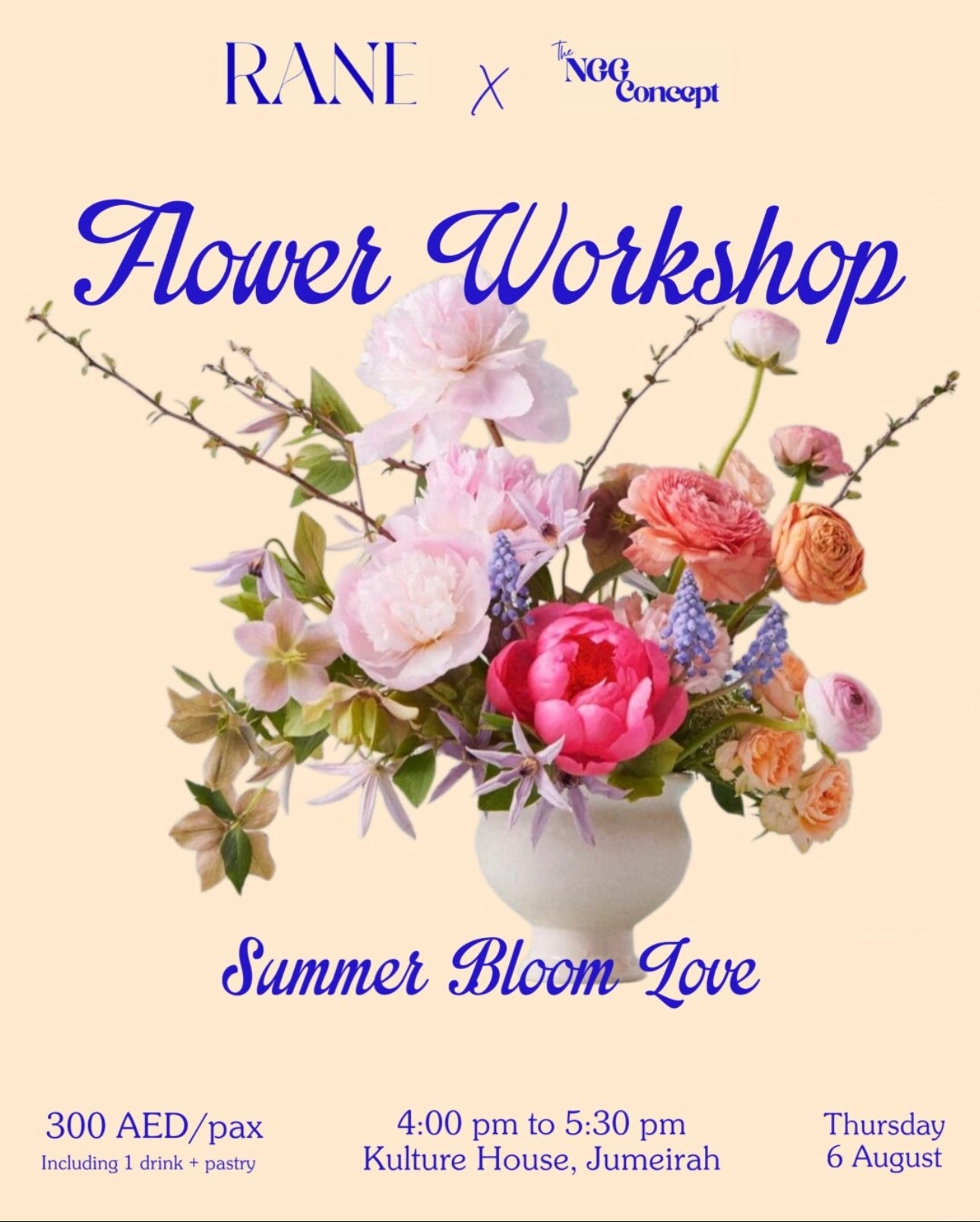 Flower workshop 💓