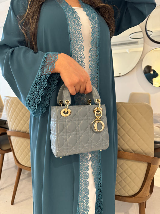 Blue sirene abaya