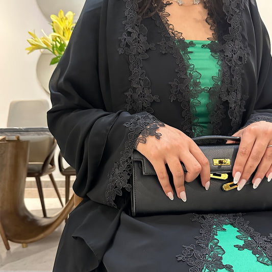 black swan abaya 🖤