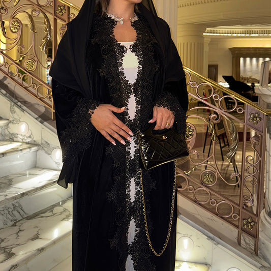 Black diamond abaya