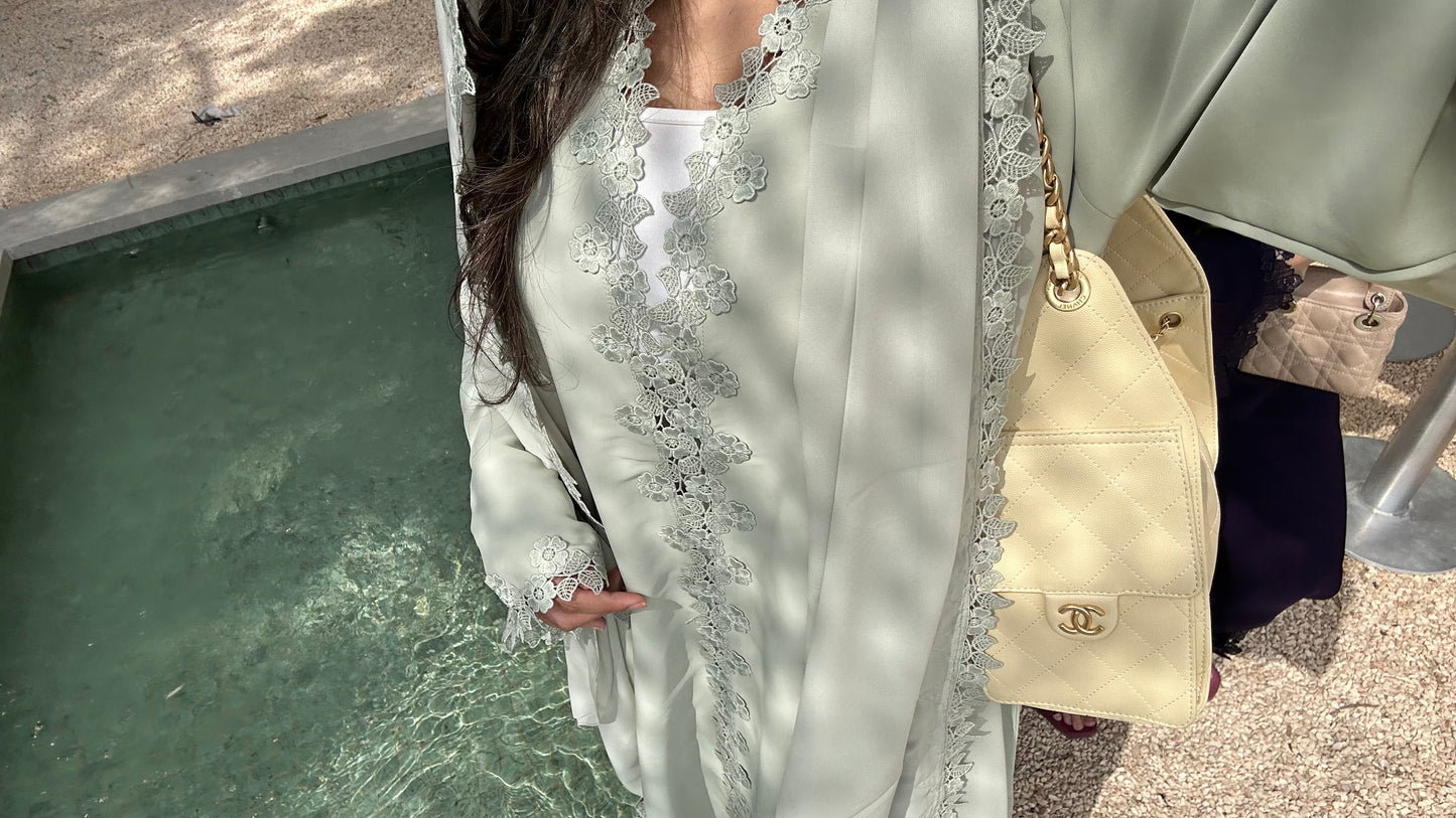 Emerald abaya